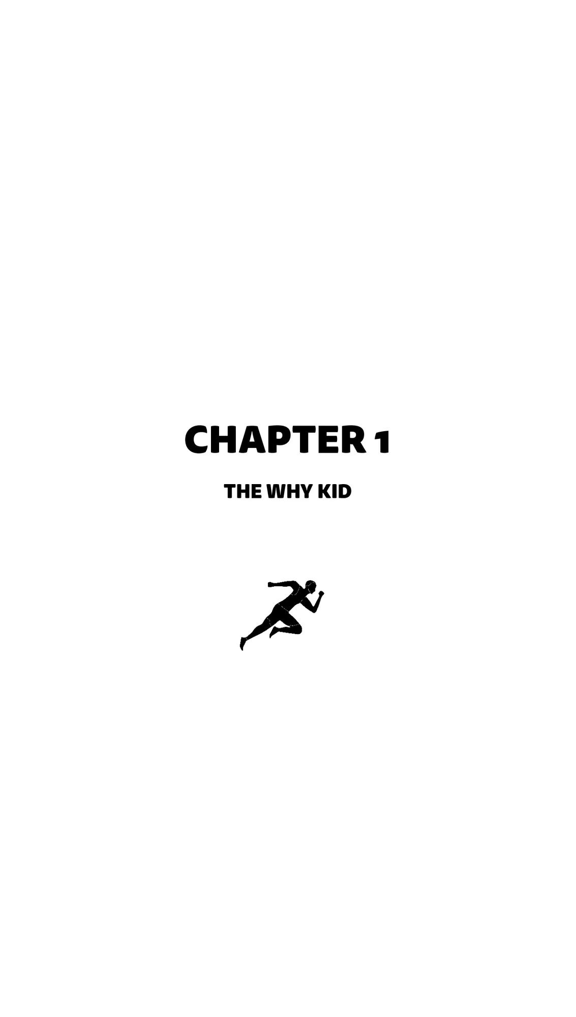 Undisputed — chapter opener with running figure motif
