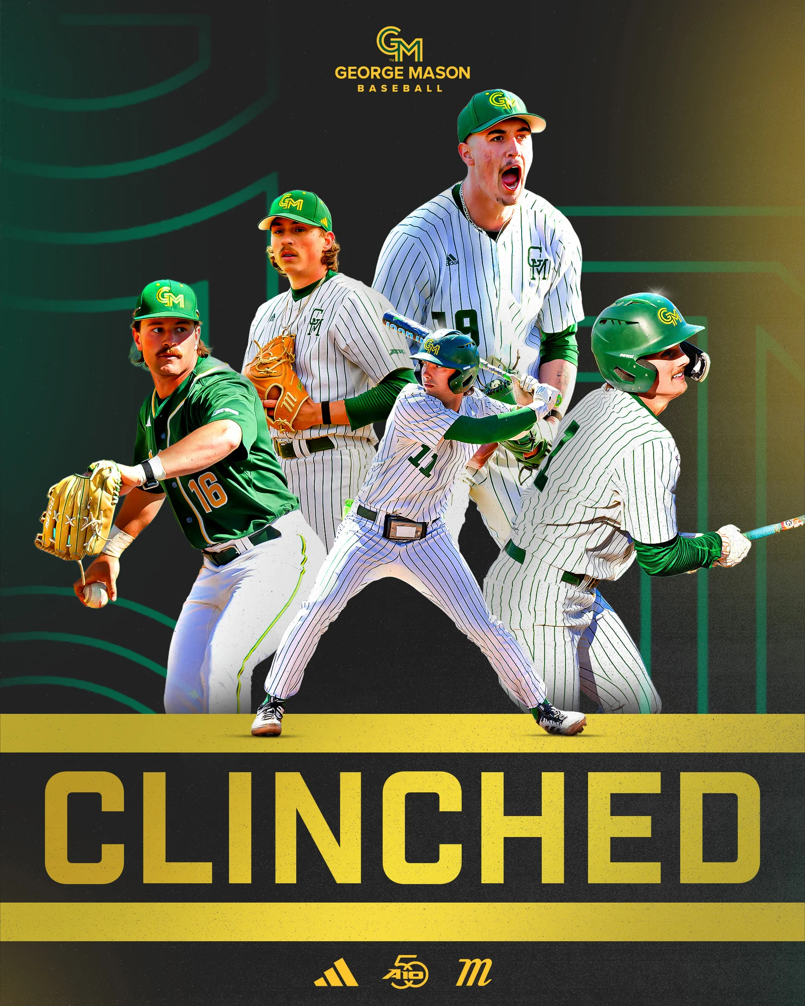 Clinched — A-10 Tournament